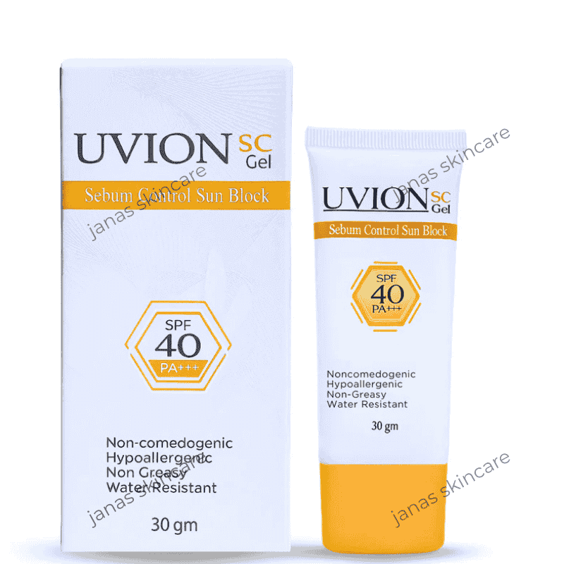 Best Sunblock for Oily Skin | UVION SC Gel SPF 40