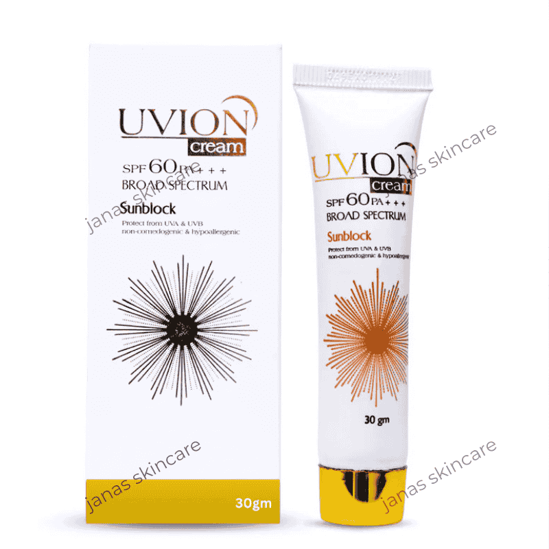 Best Sunblock in Pakistan | UVION SPF 60 PA+++