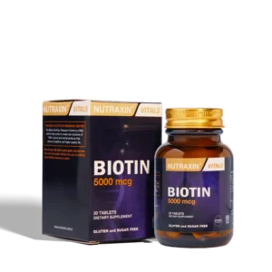 Nutraxin Biotin Tablets Price in Pakistan | Janas Skincare