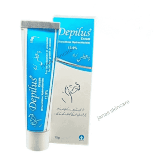 DEPILUS CREAM (EFLORNITHINE HYDROCHLORIDE 13.9%) 15grm
