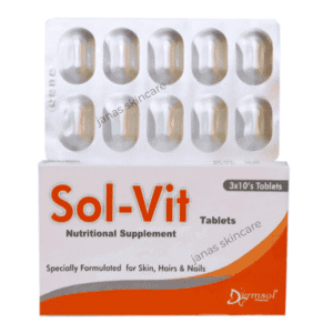 Sol-Vit Tablets Price in Pakistan | Janas Skincare