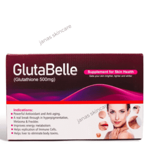 GlutaBelle Glutathione 500mg 30 Tablets