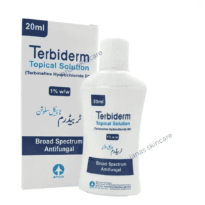 Terbiderm Topical Solution Price in Pakistan | Janas Skincare