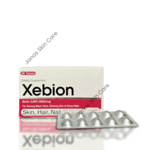 Xebion Biotin 2500mcg Price in Pakistan | Hair & Nail Support
