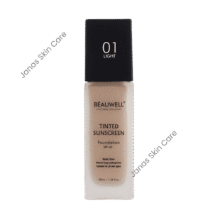 BEAUWELL TINTED SUNSCREEN FOUNDATION SPF60/PA +++