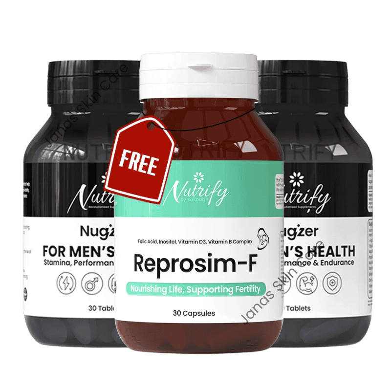 Best Male Fertility Bundle | Nugizer & Reprosim-F