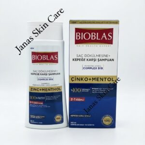 Bioblas Zinc+Mentol Shampoo 360ml