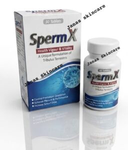 SpermX Health Vigour & Vitality Tablets 30/60 - Tribulus Terrestris, Ginseng, Tongkat Ali, L-Arginine & Multivitamins for Stamina & Energy