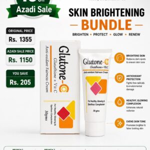 Glutone C Glutathione + Vitamin C Antioxidant Fairness Cream 30g